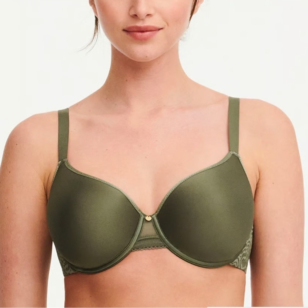 CHANTELLE C JOLIE CONVERTIBLE BRA KHAKI ARMY 30DDD NEW WI TAGS